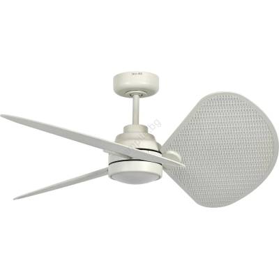 Lucci Air 21325449-LED с димер и вентилатор SABLE, 1xGX53/12W/230V, CCT (регулируема цветна температура), Ø 91, 5 см, кремав +ДУ (FAN00318)