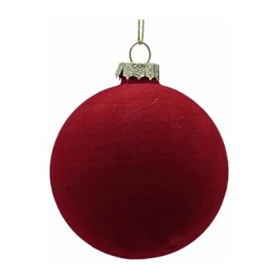 Christmas Touch Vánoční hračka na stromeček, 8 cm, sklo