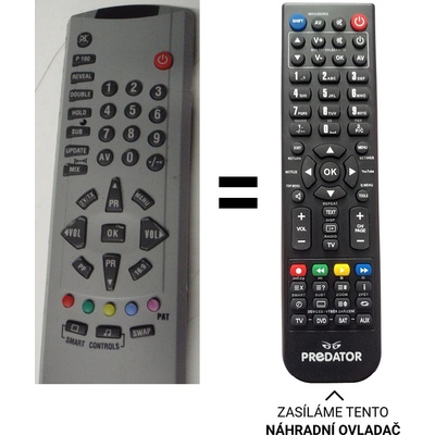 Dálkový ovladač Predátor Sencor STV2901 – Hledejceny.cz