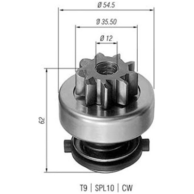 MAGNETI MARELLI Pastorok štartéra 940113020282