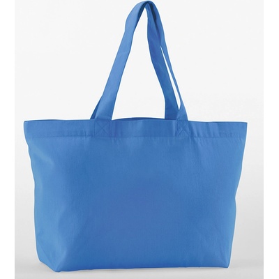 Westford Mill Maxi nákupná taška WM695 Cornflower Blue 44x37x16 cm