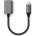 Satechi USB-C Male to USB-A 3.0 Female Adapter - алуминиев USB-A адаптер за MacBook и устройства с USB-C порт (тъмносив)