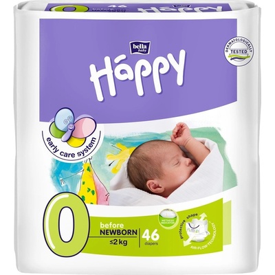 Bella Happy 0 Before Newborn 0-2 kg 46 ks