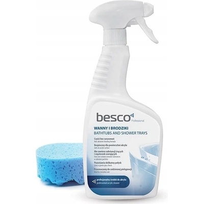 Besco Professional čistič van, sprchových vaniček a kabin 500 ml