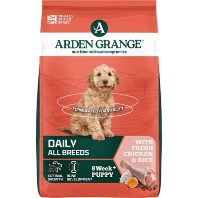 Arden Grange Dog Puppy & Junior rich in fresh Chicken 14 kg