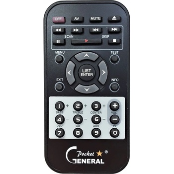 съвместим SONY MZS-R5ST - съвместимо дистанционно управление на марката General (MZS-R5ST)