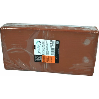 Pebeo Gédéo hrnčiarska hlina 10 kg červená