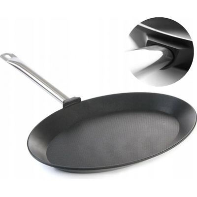 Hendi Pánev na ryby oválná Titanium Professional 400 x 275 x 35 mm