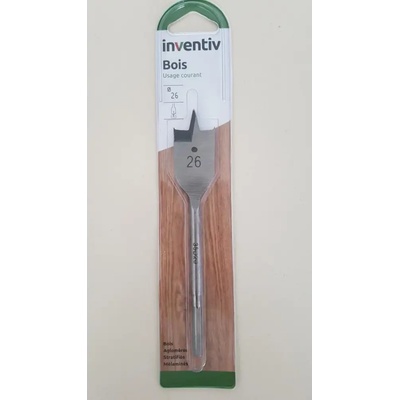 Inventiv СВРЕДЛО ДЪРВО Ф26 ПЛОСЪК inventiv (3603743118819)