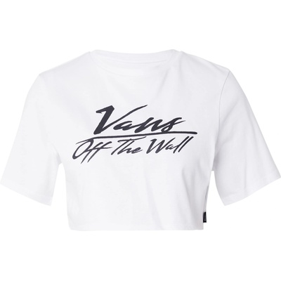 VANS Тениска 'go anyplace' бяло, размер xs