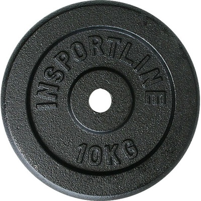 inSPORTline Castblack Ocelové závaží 10 kg 30mm – Zbozi.Blesk.cz