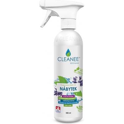 CLEANEE EKO hygienický čistič na NÁBYTEK vůně levandule 500 ml