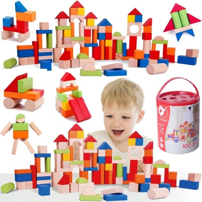 Classic World Kostky se zvířátky 100 ks