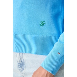 Tommy Hilfiger пуловер дамски от памук (WW0WW52298)