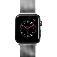 LAUT Steel LOOP řemínek pro Apple Watch 38 40mm stříbrná LAUT-AWS-ST-SL