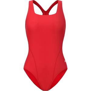 Slazenger Дамски бански костюм Slazenger Square Neck Suit Womens - Red