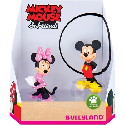 BULLYLAND Колекционерски фигурки Мини и Мики Маус, Bullyland, 2броя