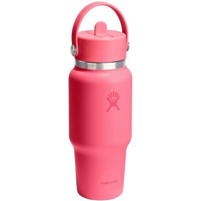Hydro Flask termohrnek Wide Flex Straw Travel Bottle 24 oz 710 ml růžová vínová
