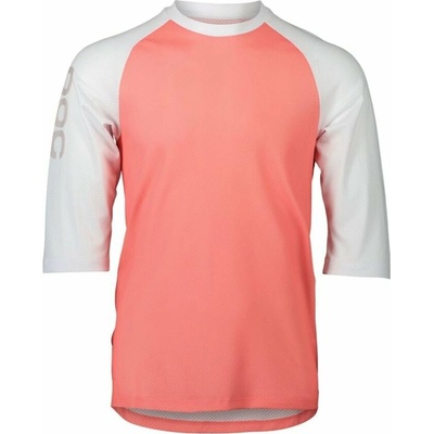 POC MTB Pure 3/4 Jersey Ammolite Coral/Hydrogene White