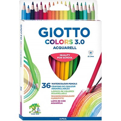 GIOTTO Цветни моливи GIOTTO Colors 3.0 aquarell триъгълни 36 броя 2773 00 (2773 00)