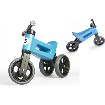 Teddies modré FUNNY WHEELS 2v1 nastaviteľná 28 / 31cm
