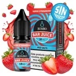 Bombo Bar Super Strawberry No Ice Nic Salts 10ml 20mg