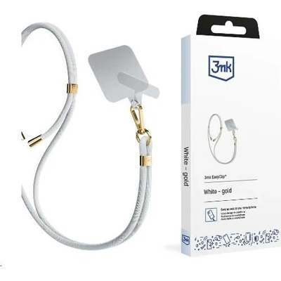 3mk EasyClip White (gold)