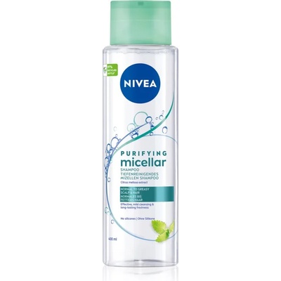 Nivea Micellar Shampoo освежаващ мицеларен шампоан 400ml