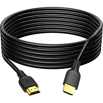 USAMS Кабел Usams U49, от HDMI(м) към HDMI(м), 3м, черен (SJ427HD01)