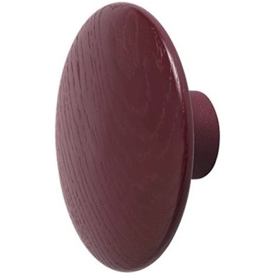Muuto The Dots Wood Medium burgundy