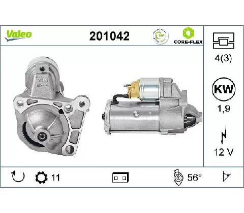 Startér VALEO 201042