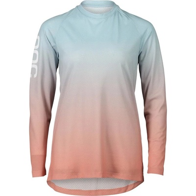 POC W's Essential MTB Lite LS Jersey Gradient Rock Salt