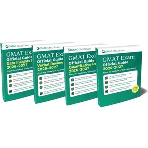 GMAT Official Guide 2026 - 2027 Bundle (ISBN: 9781394414956)