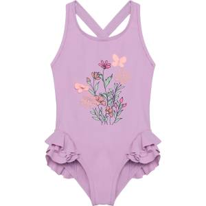 Color Kids Детски бански костюм Color Kids Kid's Swimsuit with Application Swimsuit - Lavender Mist - размер 134 (EU) (750-2567-0320)
