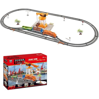 Felyx Toys Power train Товарен влак с кран 300см (1007645f)
