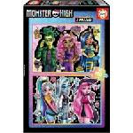 Educa Пъзел, Educa, Monster High 2 в 1, 2 х 100 части