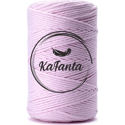 Macrame příze KaFanta PREMIUM 3mm/100m - candy pink