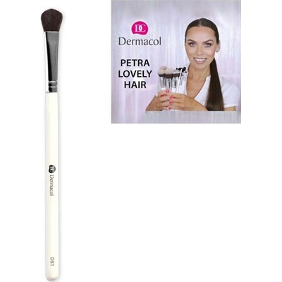 Dermacol kosmetický štětec na oči s přírodními štětinami D81