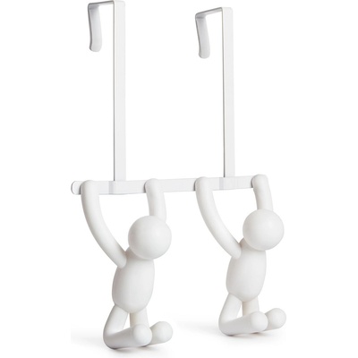 Umbra HK Limited Umbra Закачалка за врата buddy - двойна - цвят бял (umbra-1004260-660)