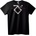 NOONEBRAND Тениска Twisted Sister със скелет - XS, Black