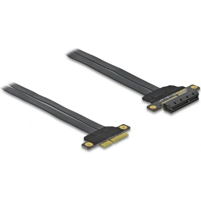 Riser карта DeLock, PCI Express x4 към x4, 30 см (DELOCK-85768)