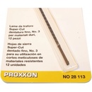 PROXXON Micromot Pílový list 25 mm Z 41 /12 ks pre lupienkovú pílu DS230/E, 28113