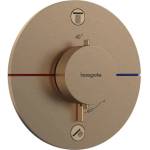 Hansgrohe ShowerSelect Comfort - Термостатен смесител за вграждане, за 2 консуматора, четкан бронз 15554140 (15554140)
