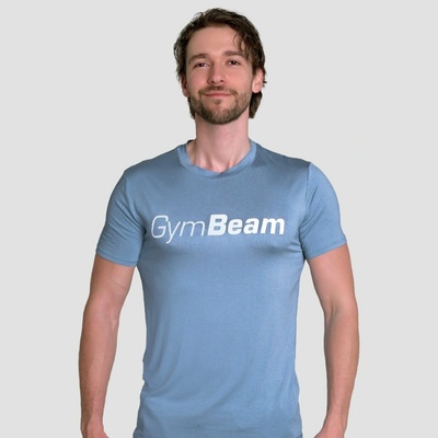 GymBeam tričko Essence Blue