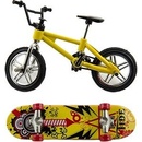 Teddies Skateboard prstový a koleso plast 10cm asst na karte