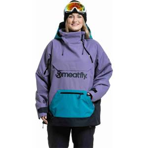 Meatfly унисекс SNB & SKI яке Maddie Purple Light / Hb Blue Meatfly | Sin | МЪЖЕ | S