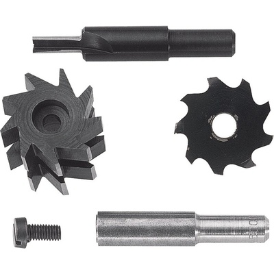 Wolfcraft Sada fréz 3259+61+35+stopka 8 mm do vŕtačky 3254000