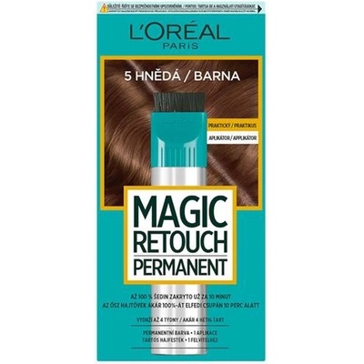 L'Oréal Magic Retouch Permanent 5 Hnědá