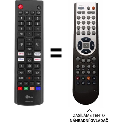 Dálkový ovladač Predátor LG AKB76037605