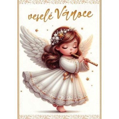 Pohlednice Vánoční andílek